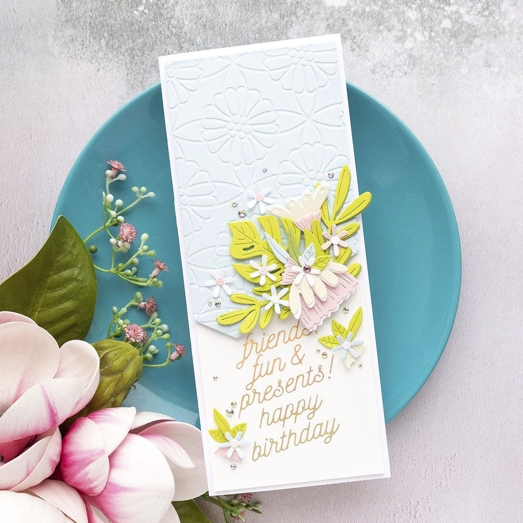 Sketched Floral - Embossing Folder of the Month (EOM-FEB22)
