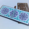 Circle Kaleidoscope Slimline Etched Dies from the Slimline Collection (S5-463) Project Example 17