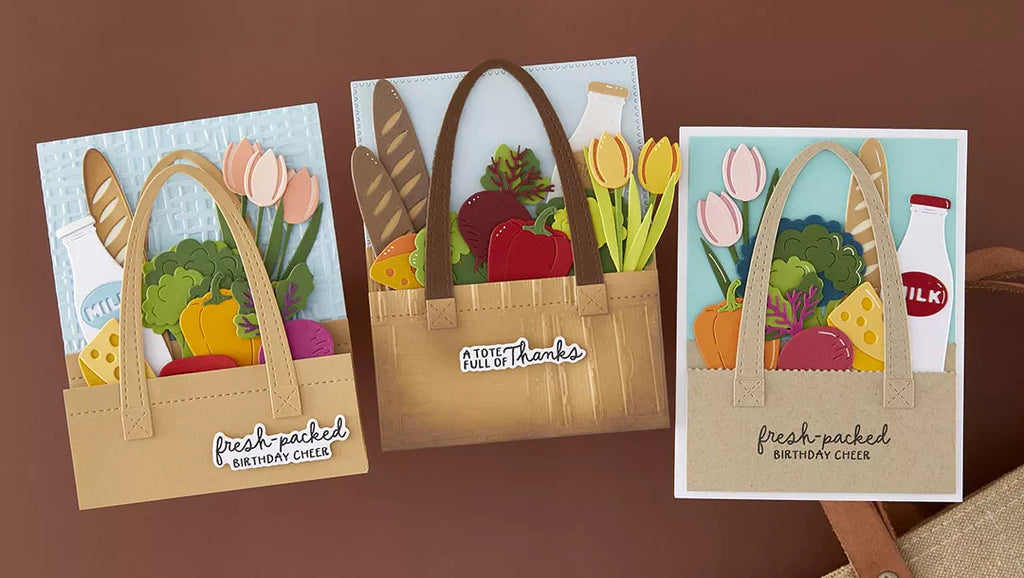 April 2026 Large Die of the Month Preview & Tutorials – Market Tote