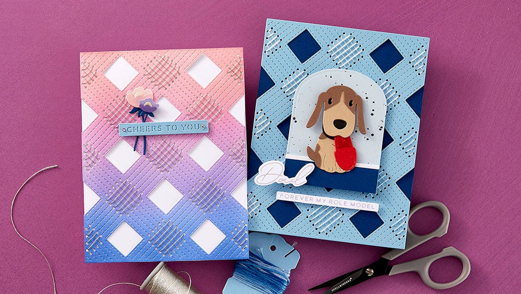 March 2025 Stitching Die of the Month Preview & Tutorials – Diamond Knit