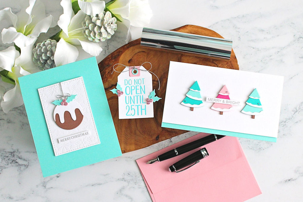 Pink & Aqua Christmas