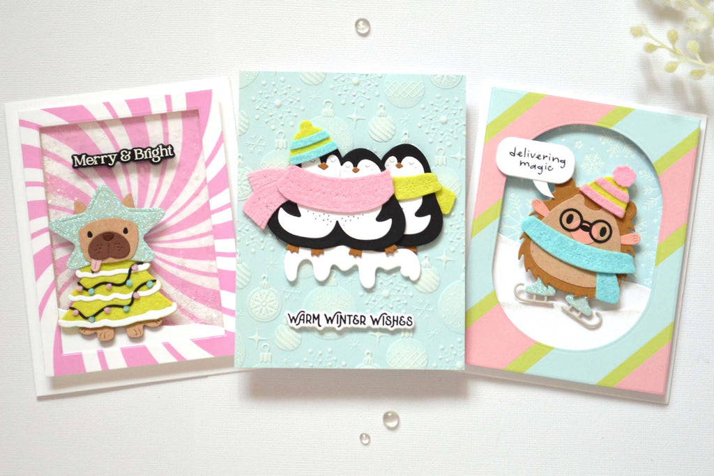 Create Merry Mischief: 5 Ways to Add Texture to Your Christmas Cards