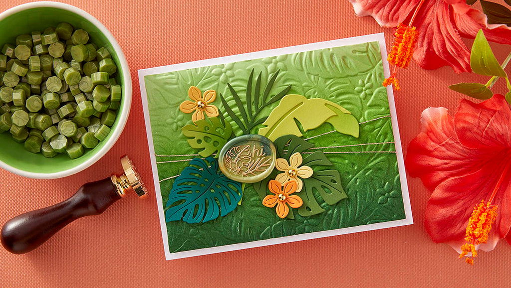 May 2024 Wax Seal of the Month Preview & Tutorials – Tropical Hi