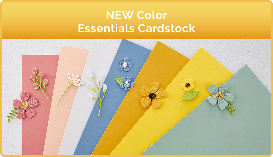 New Color Essential Cardstock