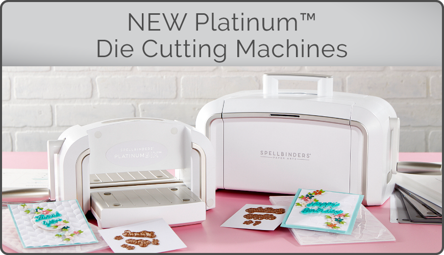 Spellbinders - New and Improved - Platinum Die Cutting Machine - Universal  Plate System