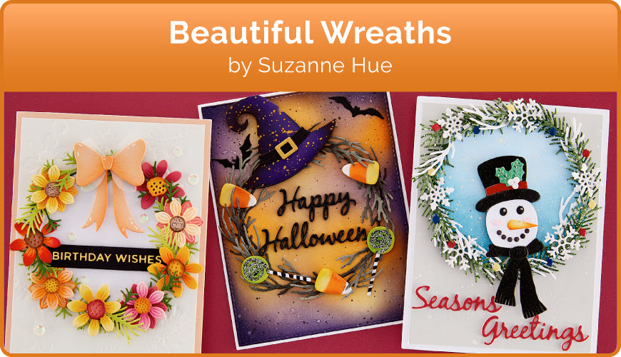 Beautiful Wreaths Collection by Suzanne Hue