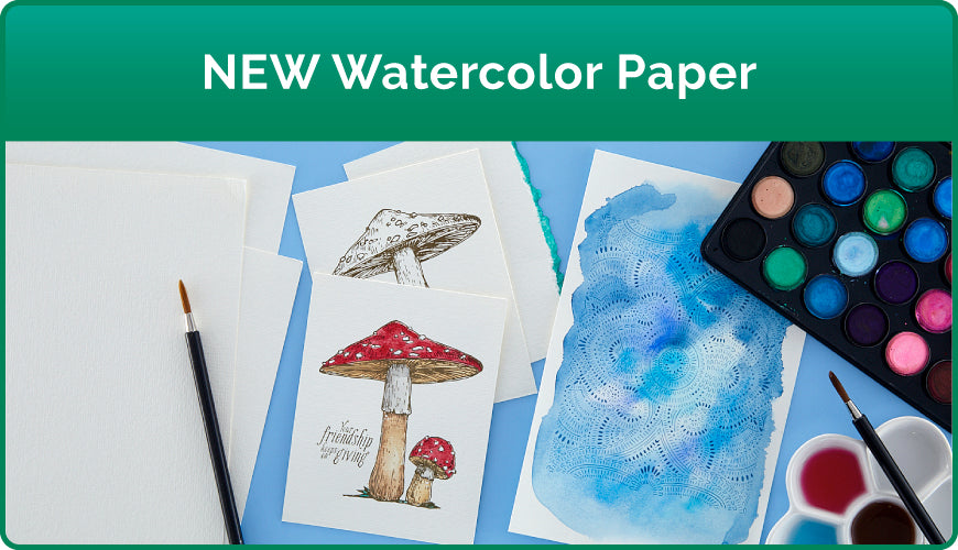 Watercolor Cardstock Collection