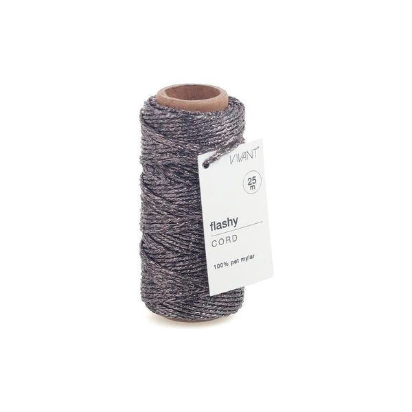 Vivant - Flashy Antracite Metallic Cord (27.34 yards)