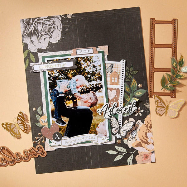 Cherish This BetterPress Plate & Die Set from the Golden Afternoon
