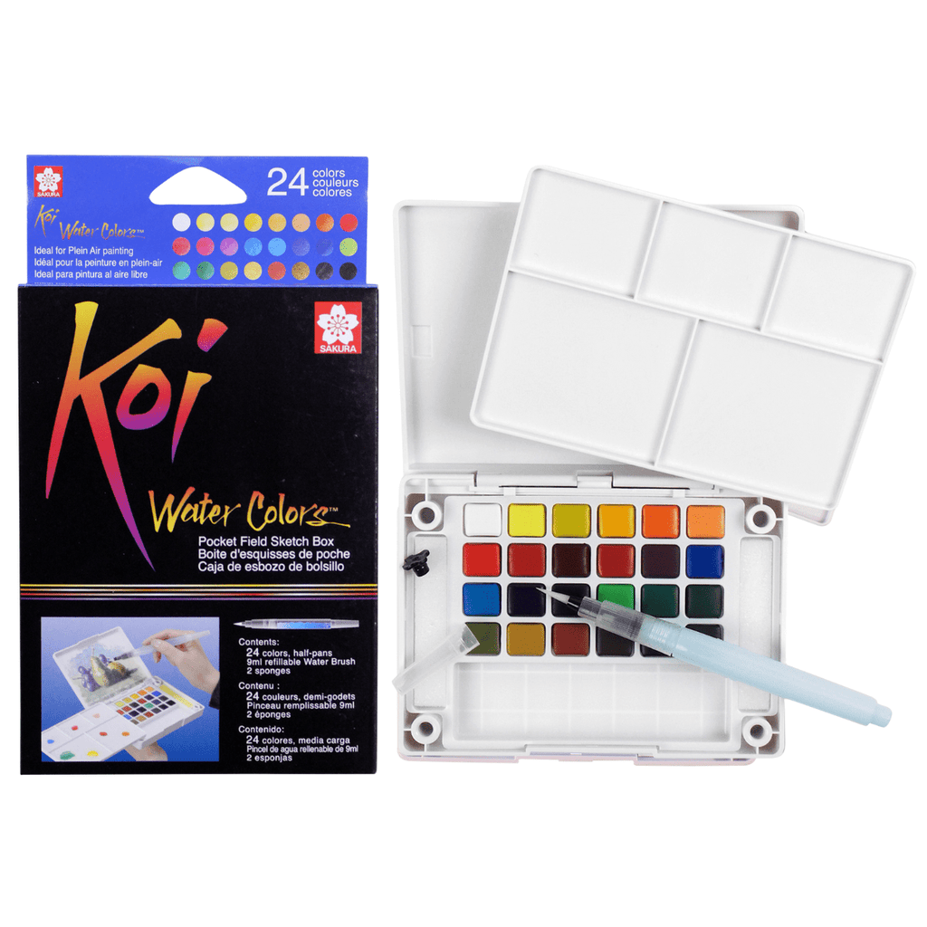 KOI Watercolor CAC 24-color Set