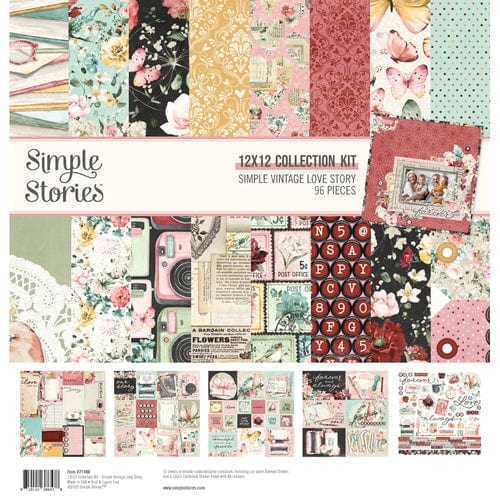 Simple Stories Simple Vintage Love Story Simple Pages Page Pieces -  Spellbinders Paper Arts