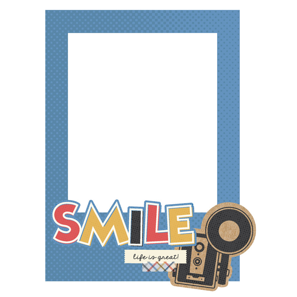 Simple Stories Say Cheese Classic Mouse - Chipboard Frames