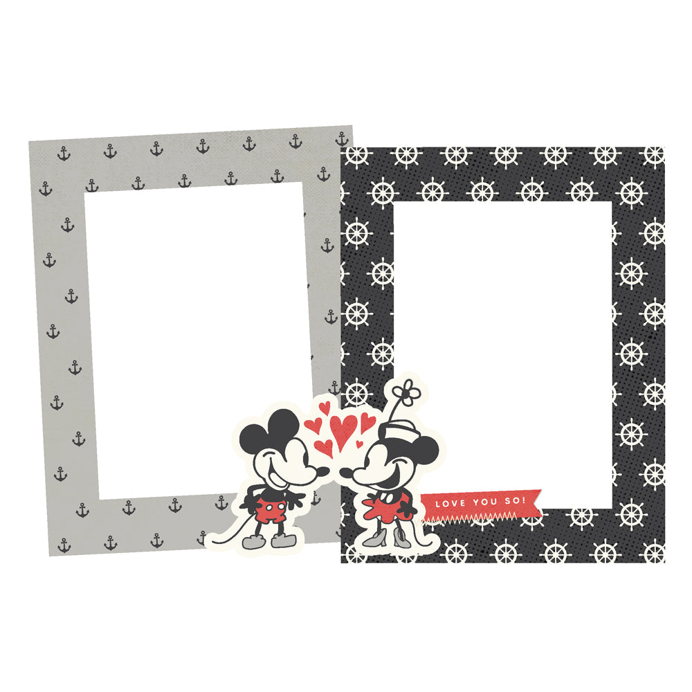 Simple Stories Say Cheese Classic Mouse - Chipboard Frames