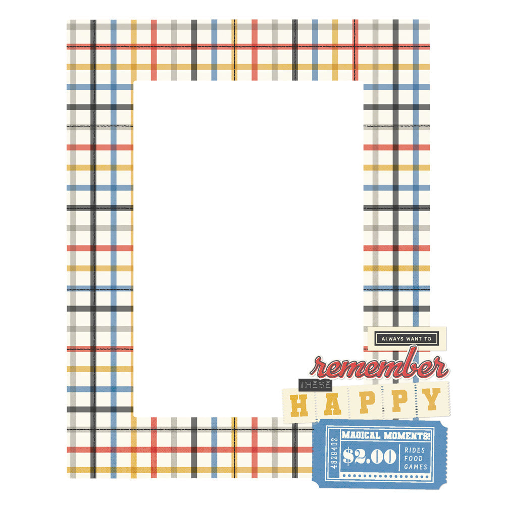 Simple Stories Say Cheese Classic Mouse - Chipboard Frames