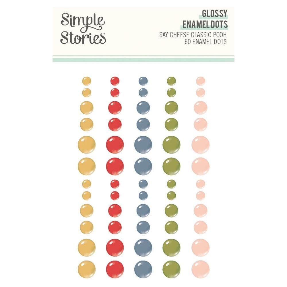 Simple Stories - Say Cheese Classic Pooh Glossy Enamel Dots