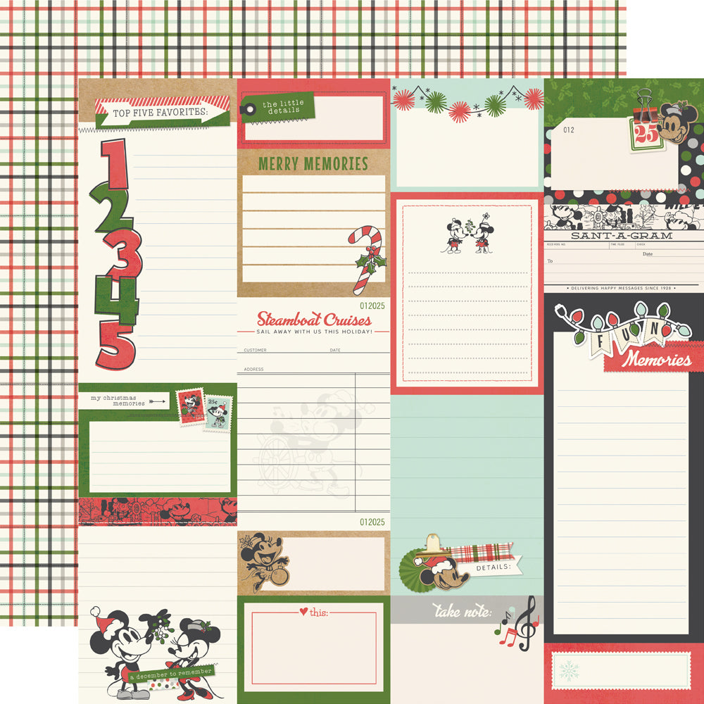 Simple Stories Say Cheese Classic Mouse Christmas - Collection Kit
