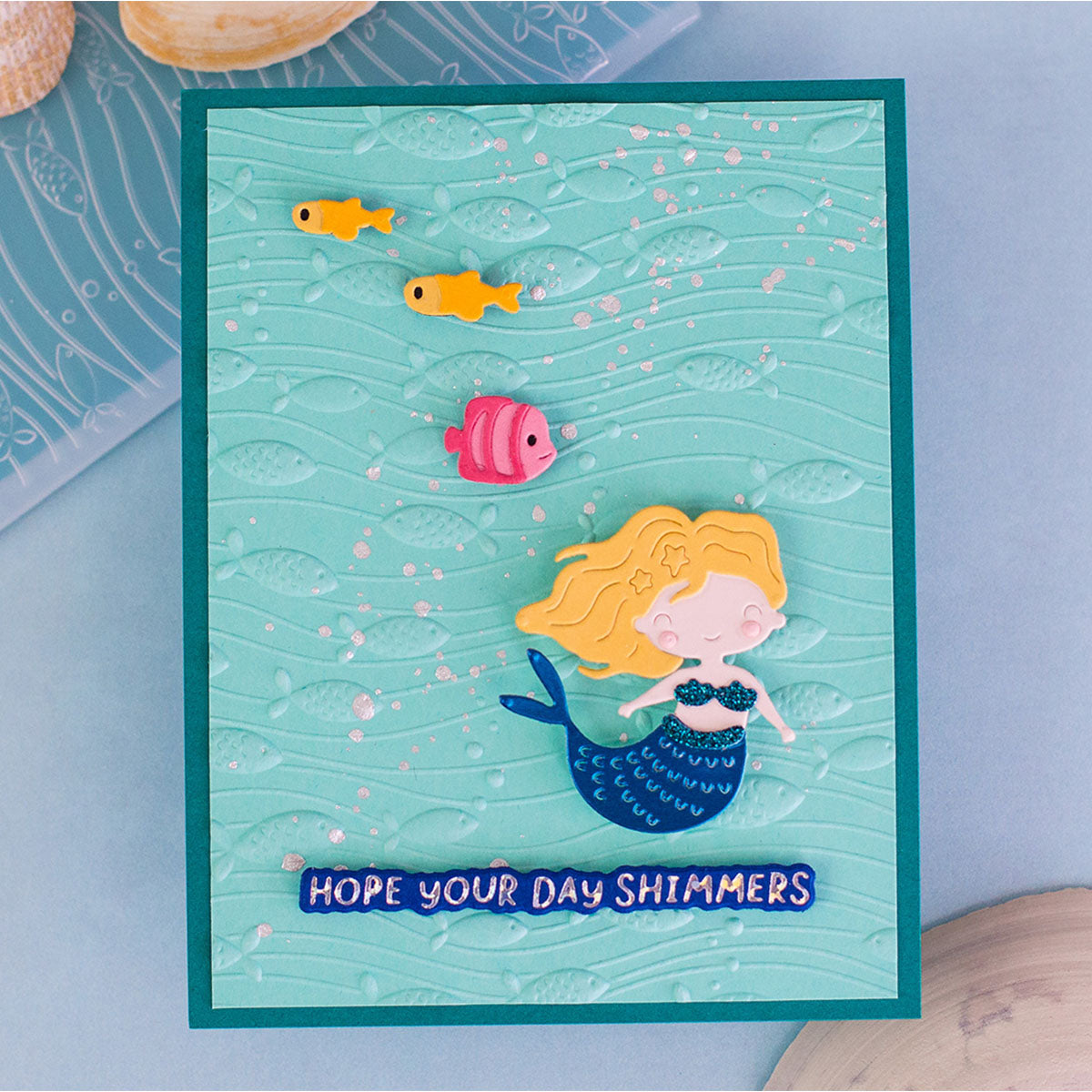 Underwater Waltz - 3D Embossing Folder of the Month