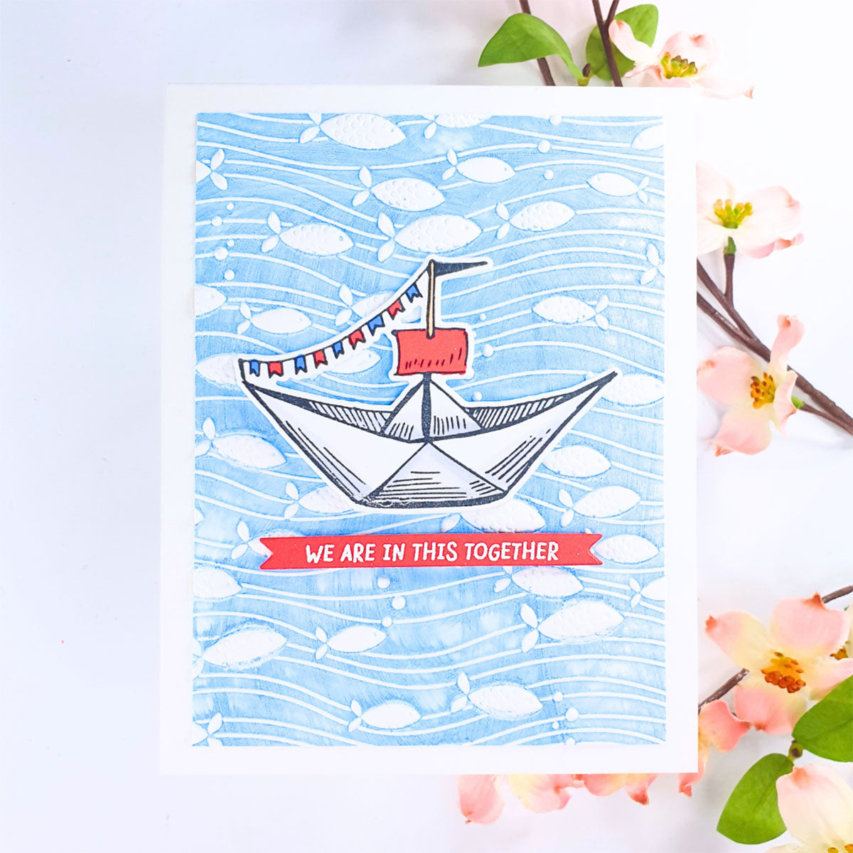 Underwater Waltz - 3D Embossing Folder of the Month