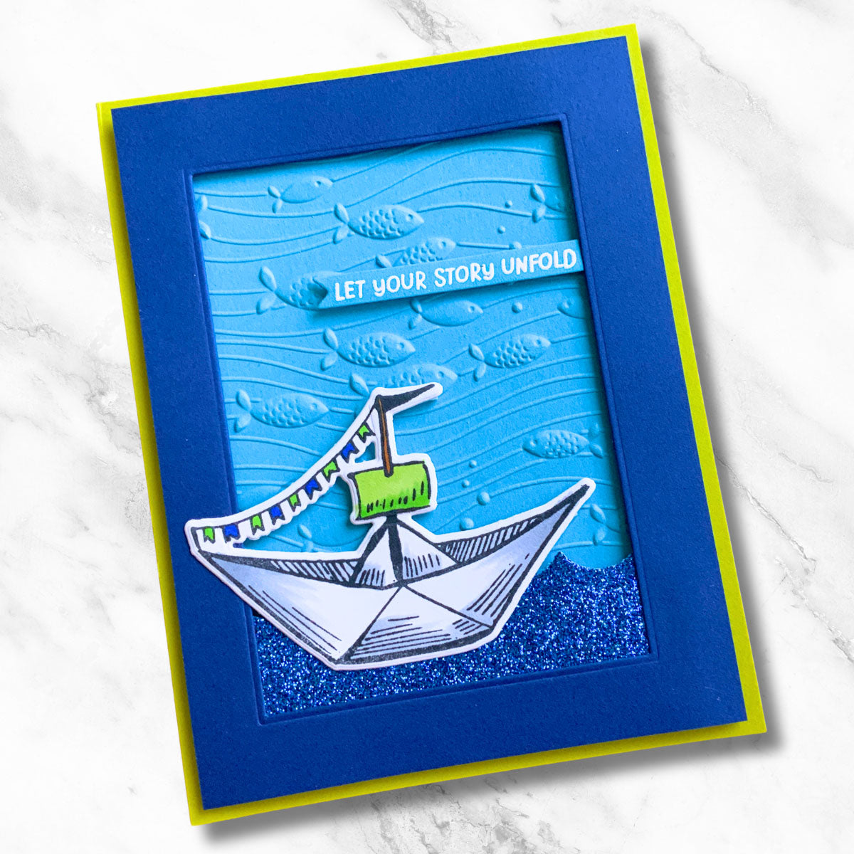 Underwater Waltz - 3D Embossing Folder of the Month