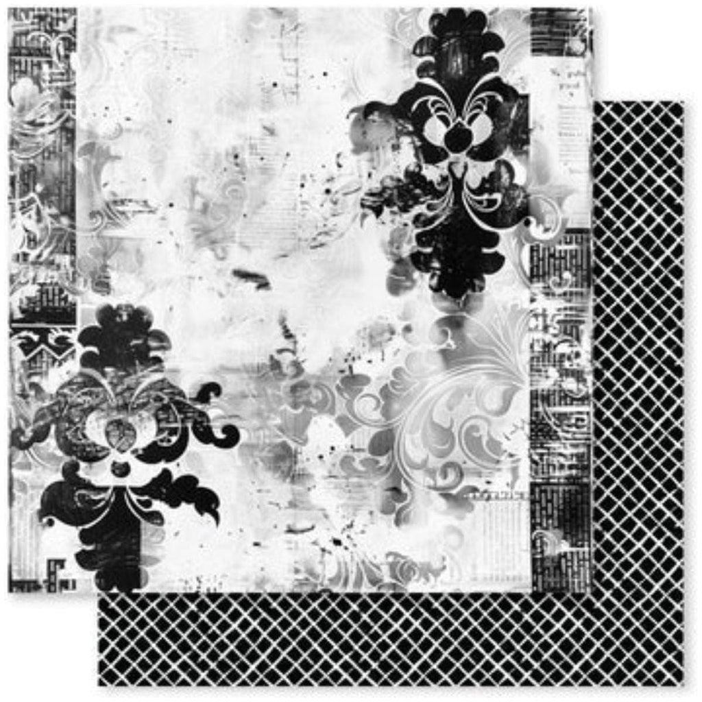 Paper Rose - Inky Splash 12x12 Paper Collection