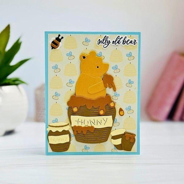 Pooh's Hunny Pot Etched Dies in Collaboration with Simple Stories