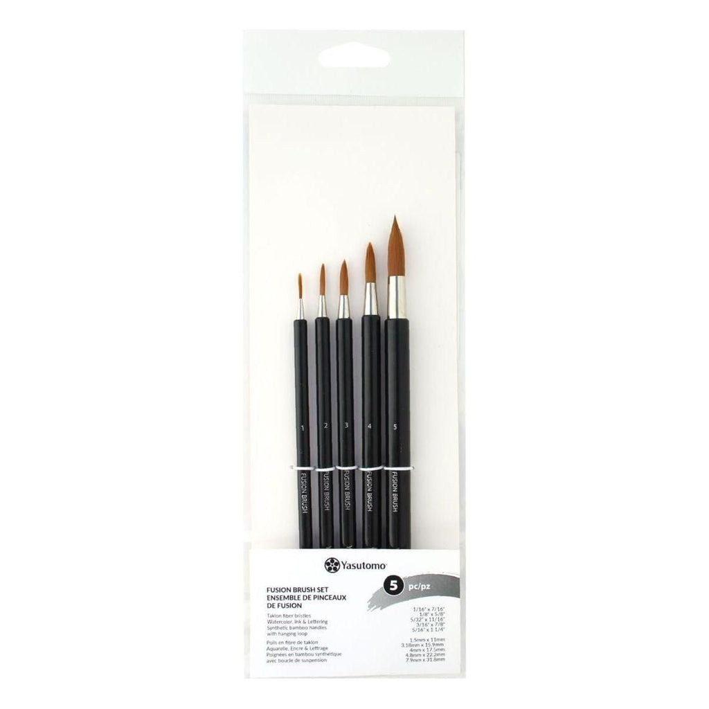 Yasutomo Fusion Brush Set 5 piece