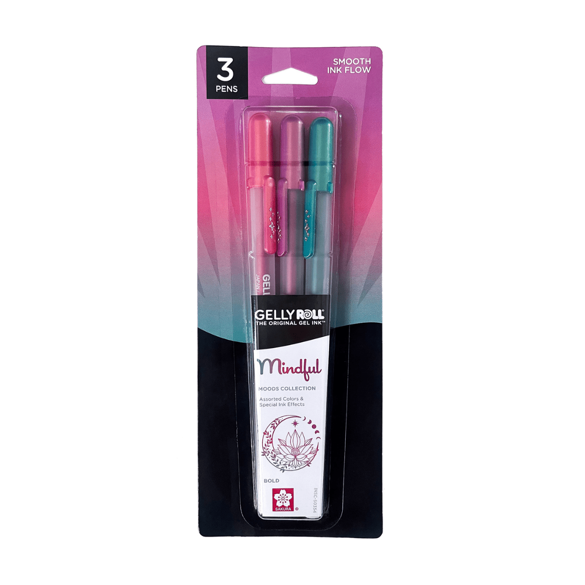 Sakura 58760 Gelly Roll Gold Shadow Pens 5/Pkg