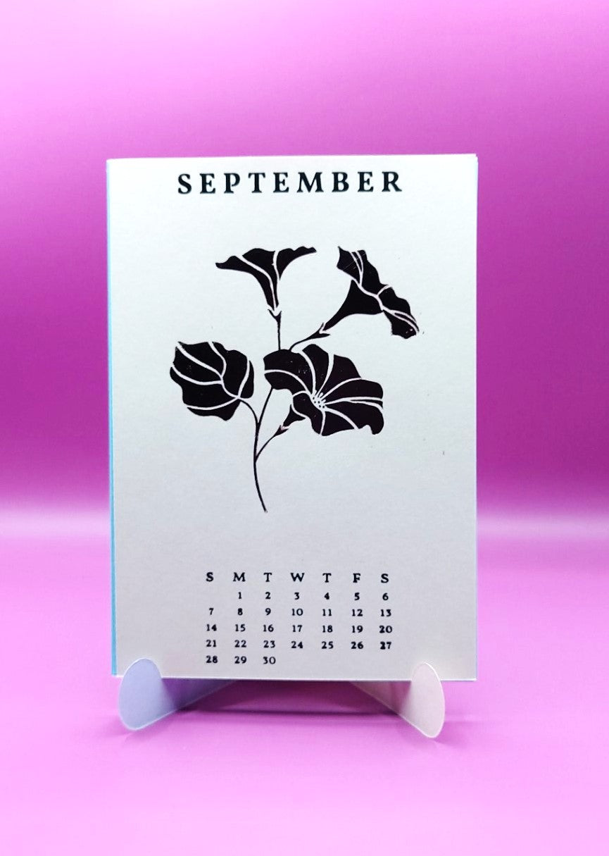 2025 DIY Calendar Press Plates from the Florals Through the Year Collection