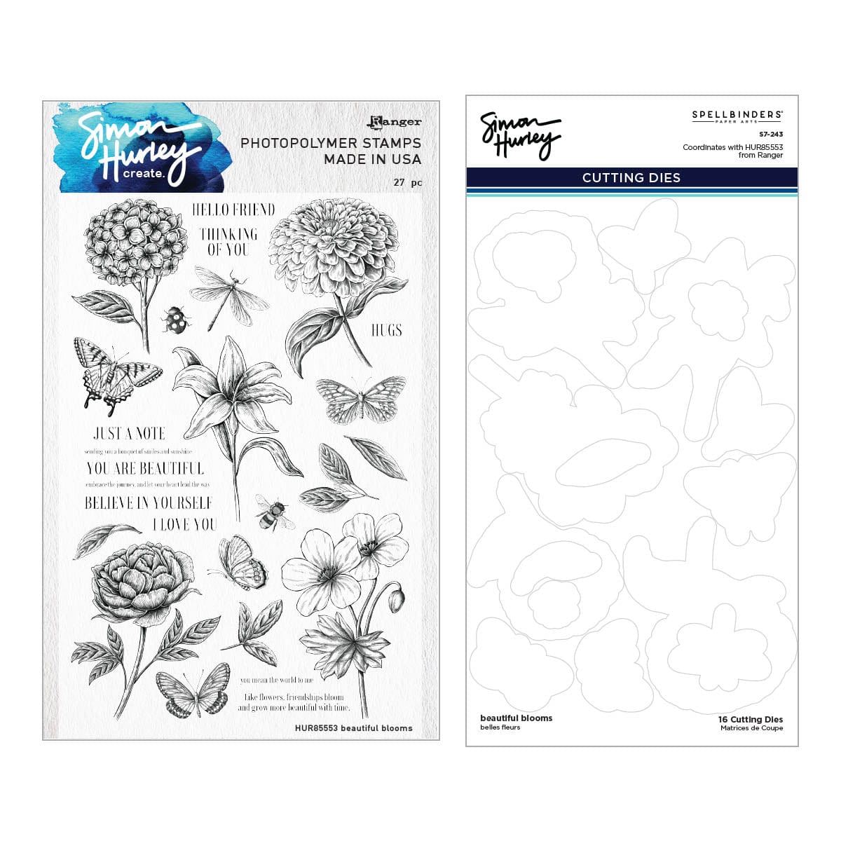 You're In My Thoughts – Dogwood Blooms : Honey Bee Stamps