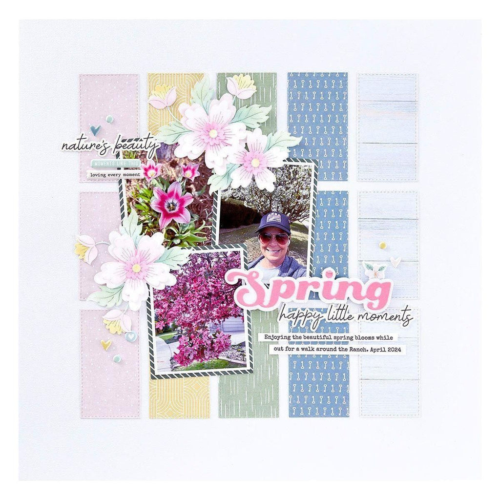 All Seasons Spring Press Plate & Die Set from the All Seasons Scrapbooking Collection Project