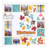 All Seasons Autumn Sentiments Press Plate &amp; Die Set is part of the All Seasons Scrapbooking Collection project