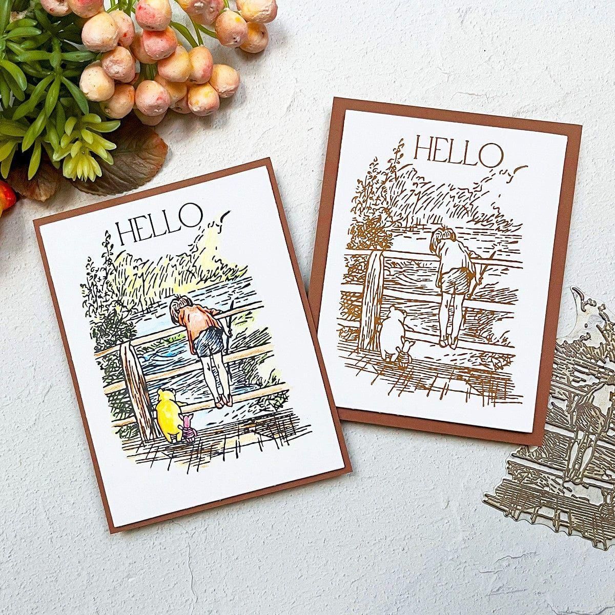 Say Cheese Classic Pooh BetterPress Bundle in Collaboration with Simple Stories