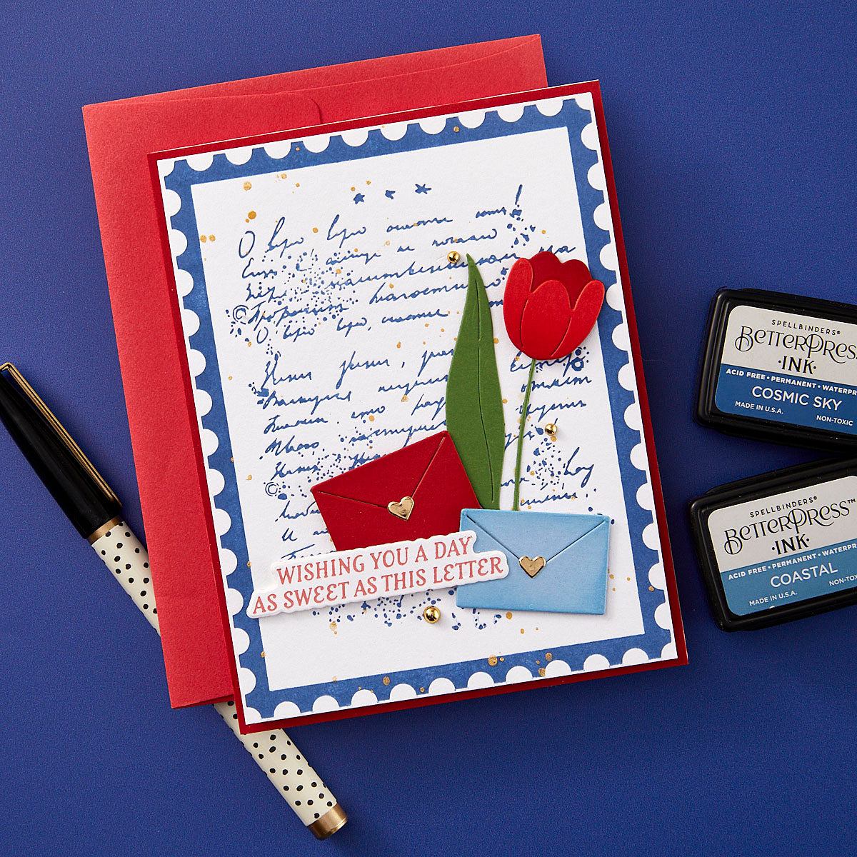 Post Edge Expression -  Press & Foil Plate of the Month