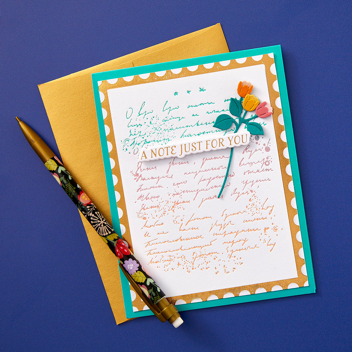 Post Edge Expression -  Press & Foil Plate of the Month