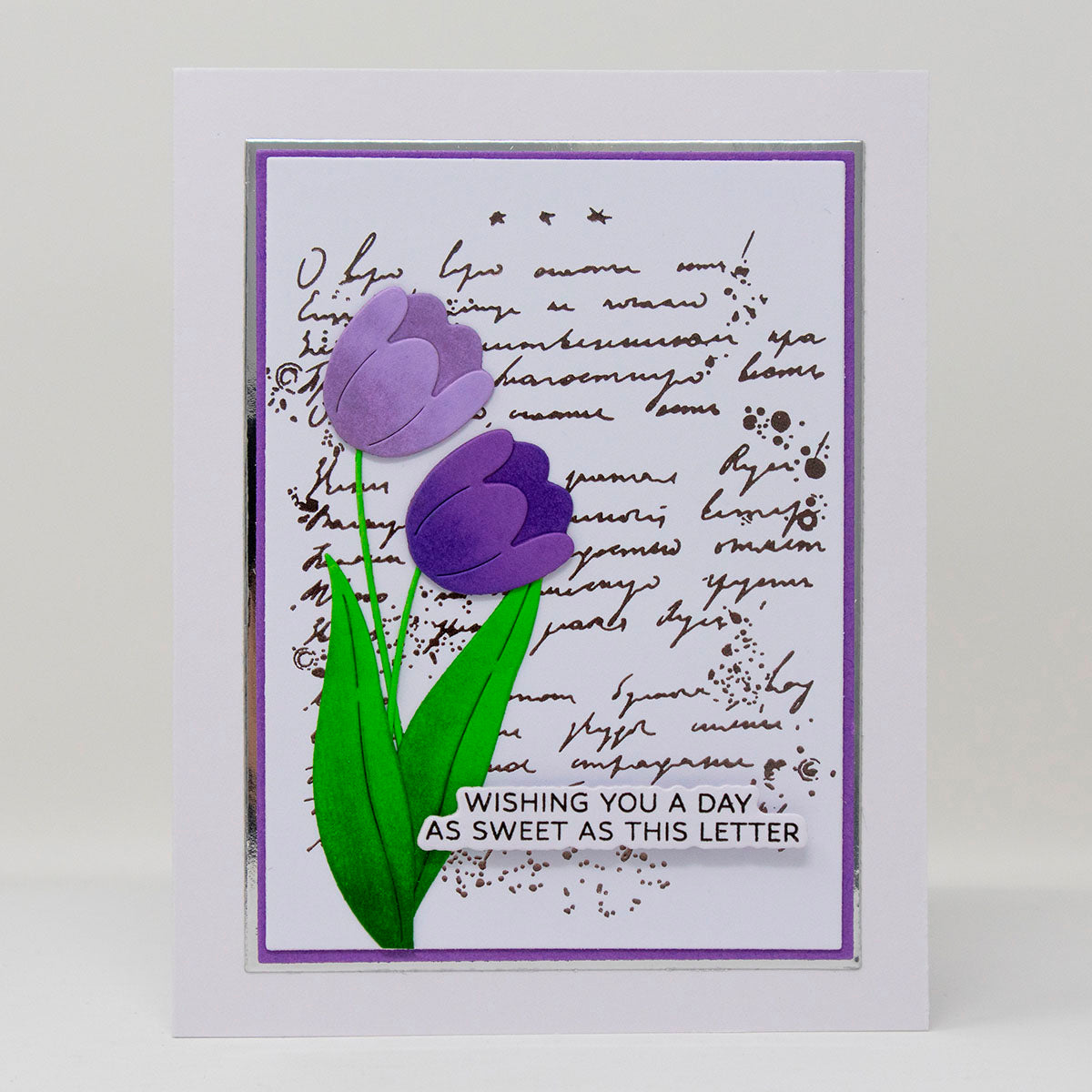 Post Edge Expression -  Press & Foil Plate of the Month