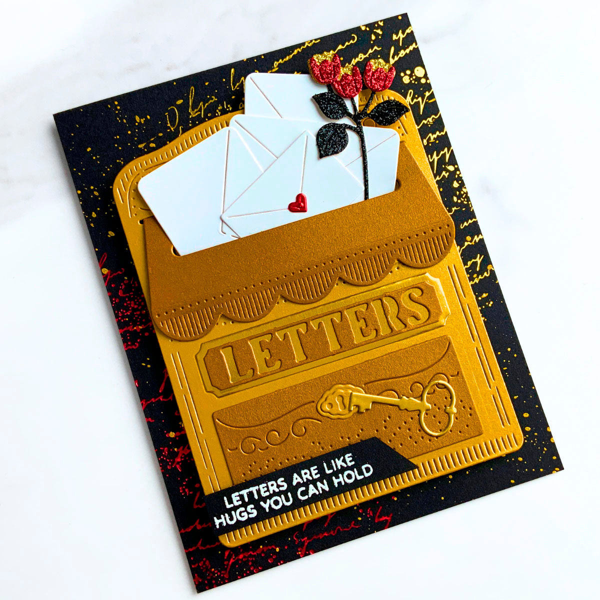 Post Edge Expression -  Press & Foil Plate of the Month