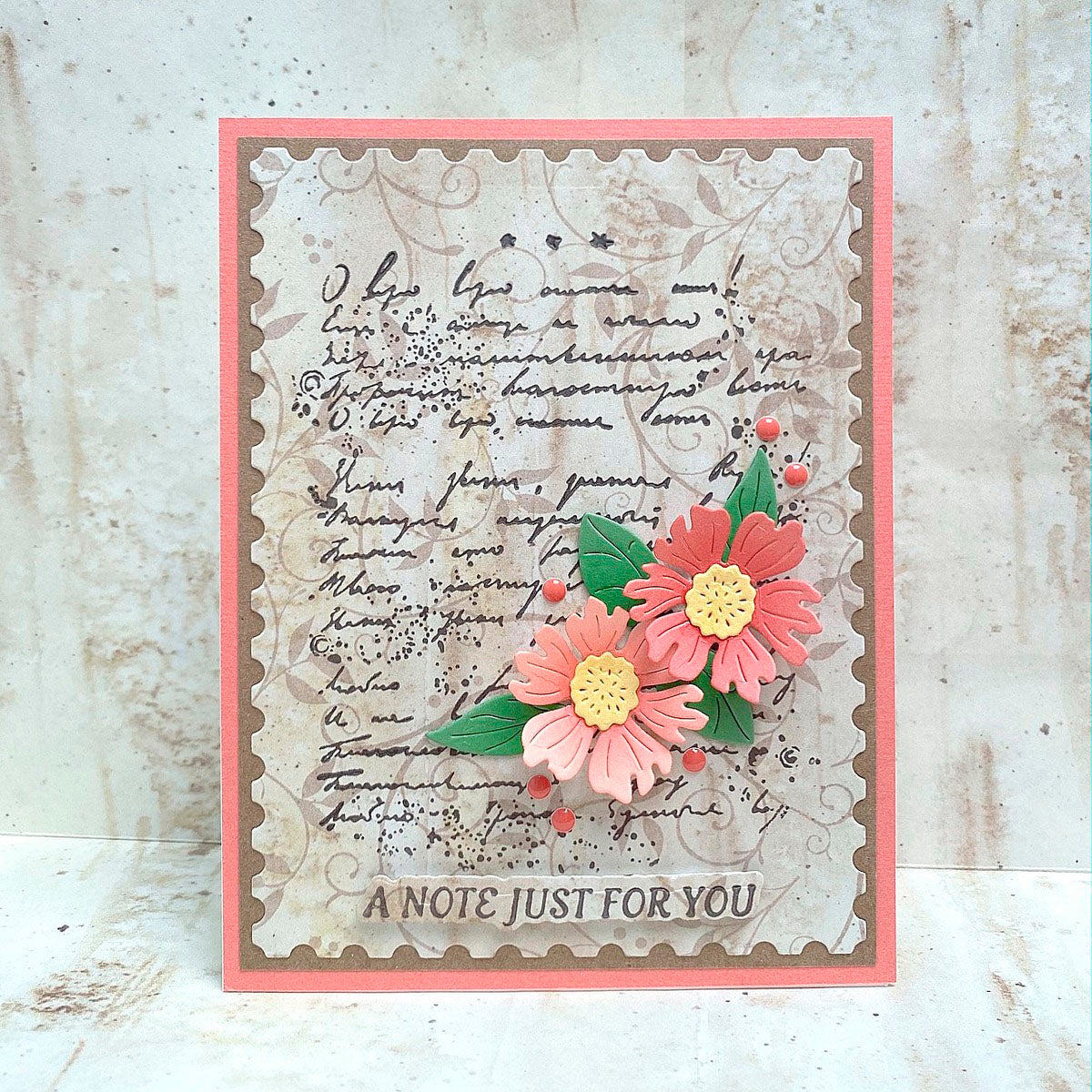 Post Edge Expression -  Press & Foil Plate of the Month