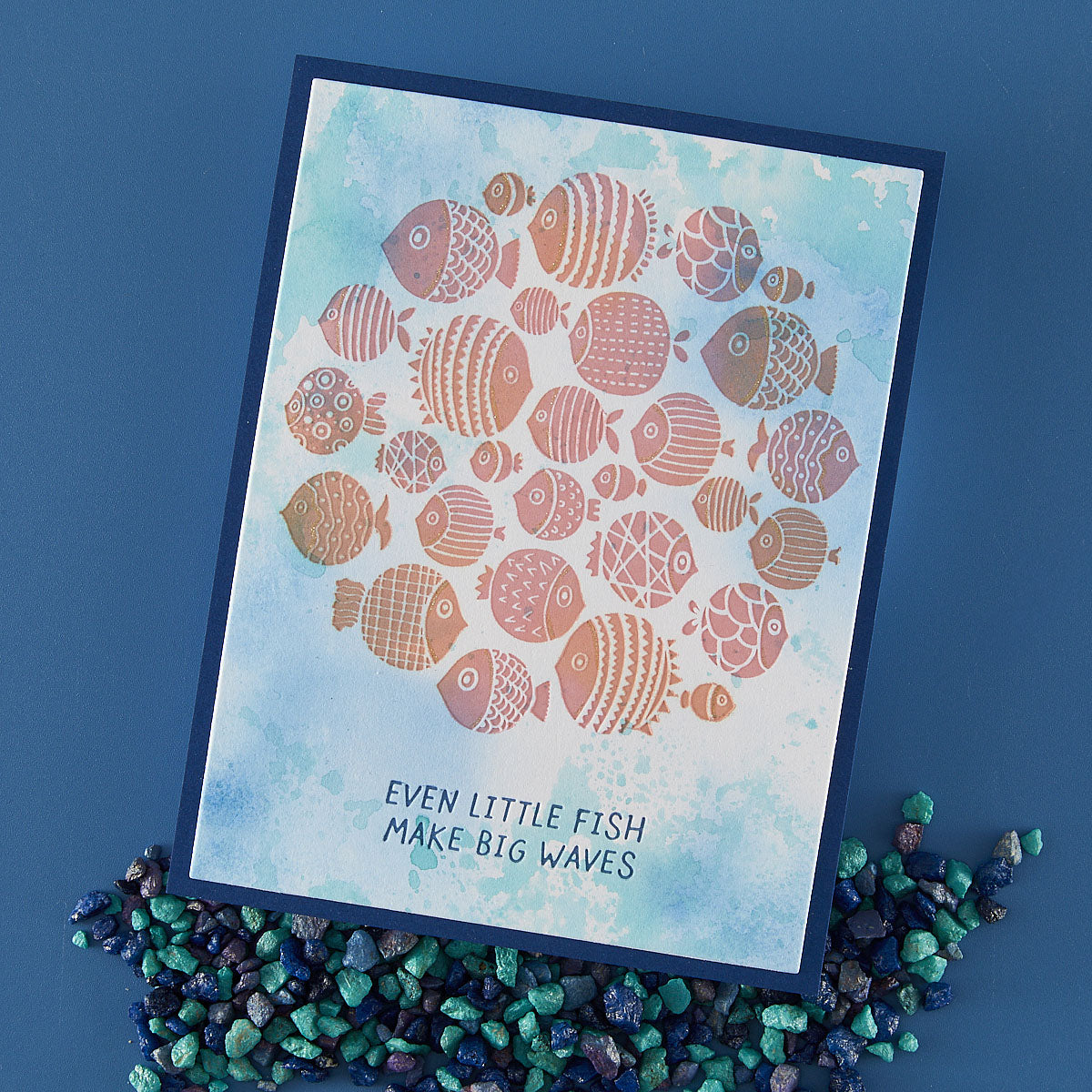 Fish Parade - BetterPress Plate of the Month