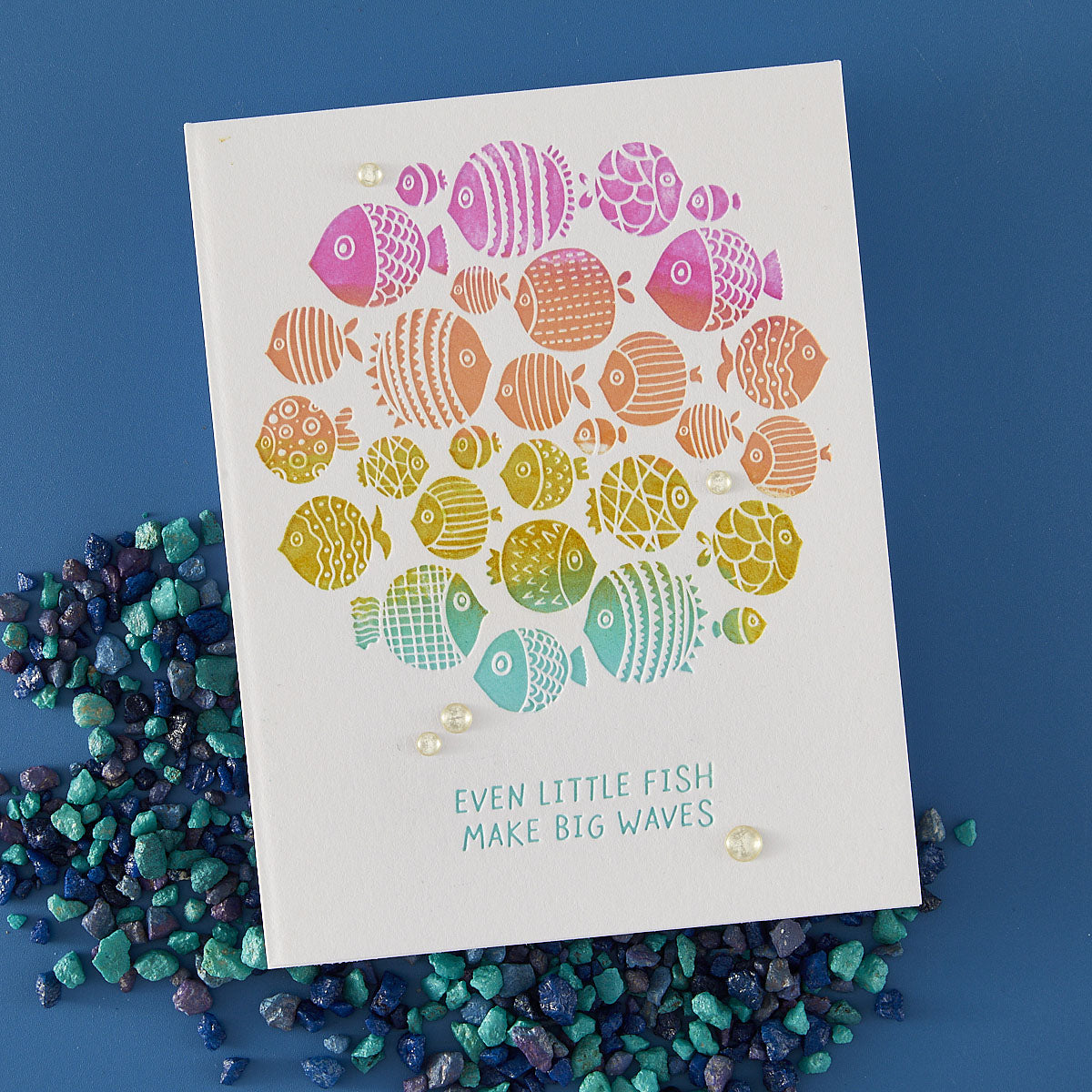 Fish Parade - BetterPress Plate of the Month