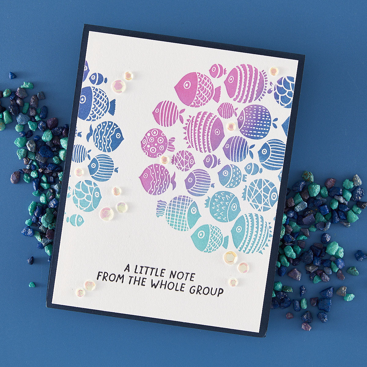 Fish Parade - BetterPress Plate of the Month