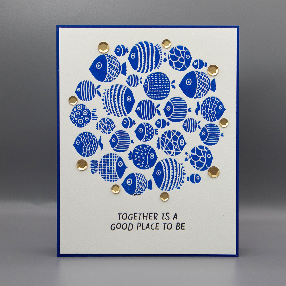 Fish Parade - BetterPress Plate of the Month