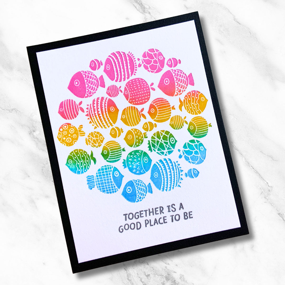Fish Parade - BetterPress Plate of the Month