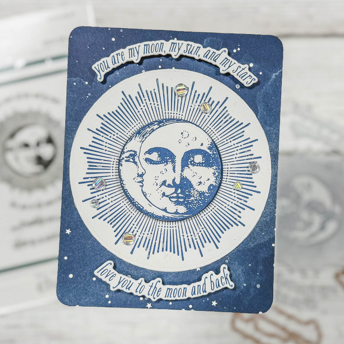 Sun & The Moon - Press & Foil Plate of the Month