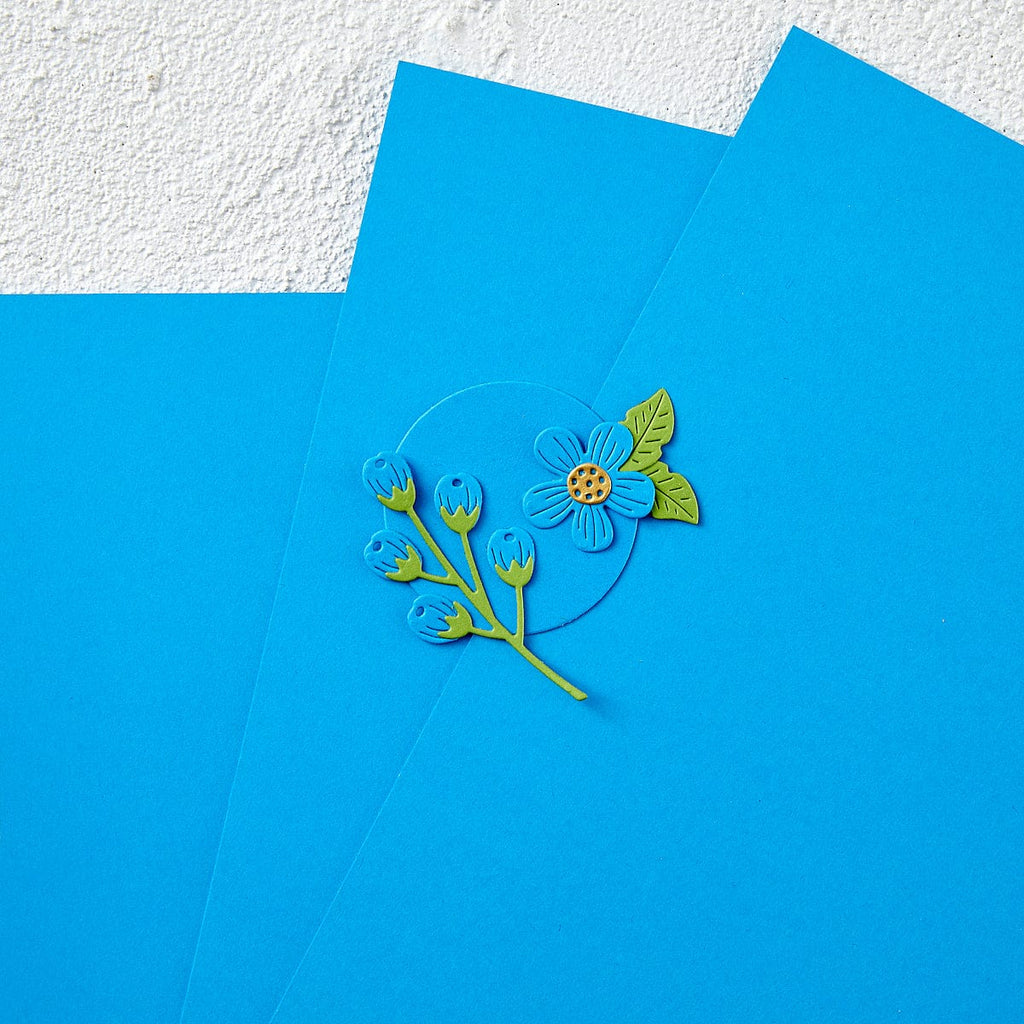 Spring Tones Glitter Cardstock - 10 Pack - Spellbinders Paper Arts