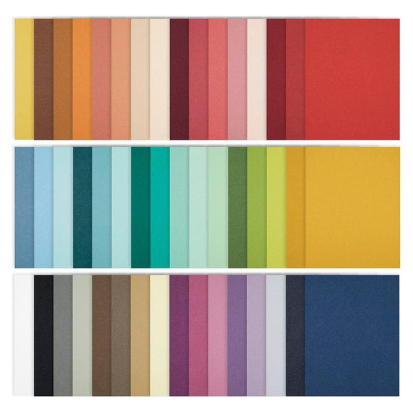The Full 48 ColorWheel Cardstock Pack A2 - 1 each