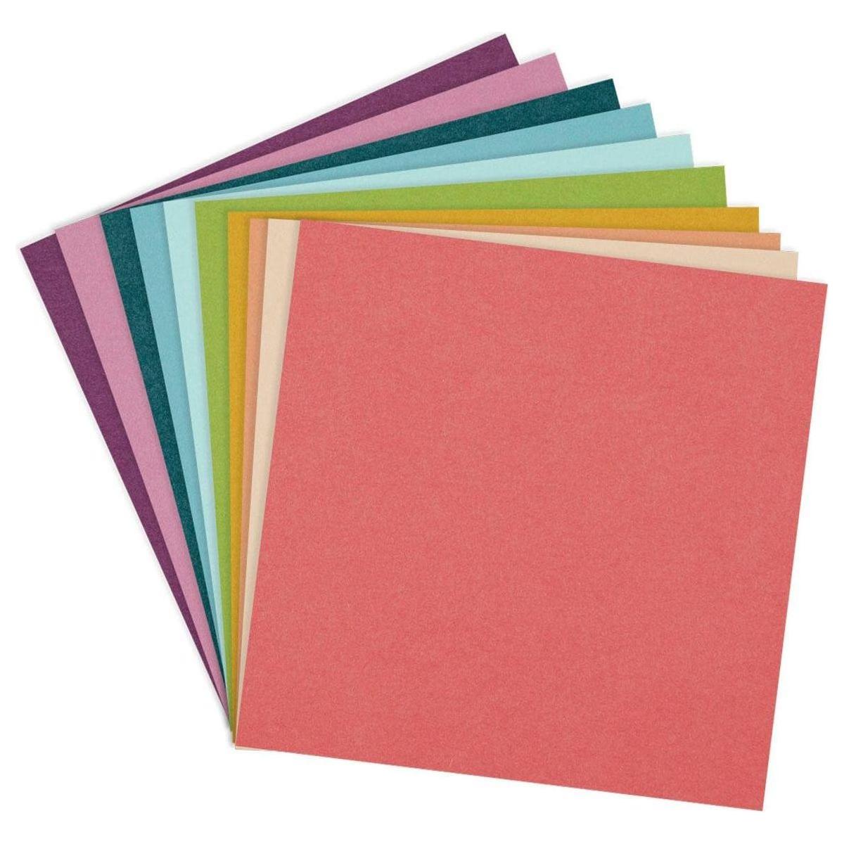 Rainbow Hues Assortment ColorWheel Cardstock 12