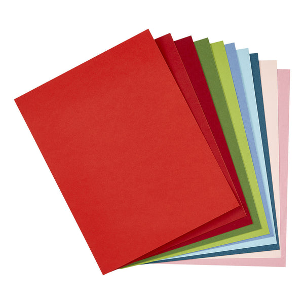 Christmas Assortment ColorWheel Cardstock 8.5 x 11" - 10 Sheets