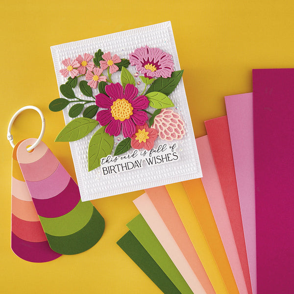 Blooms ColorWheel Cardstock Assortment 8.5 x 11" - 10 Sheets