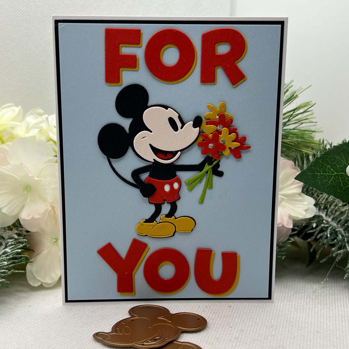 Classic Mouse Alphabet Etched Dies