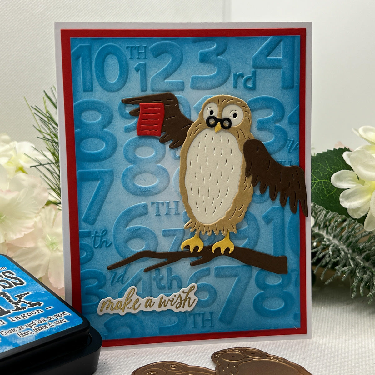 Classic Pooh Birthday Numbers 3D Embossing Folder